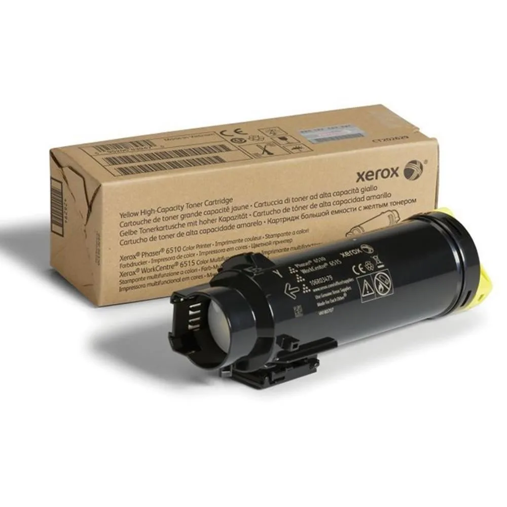 Xerox 106R03487 Surge Yellow Hi-Cap Cartidge Phaser 6510/WC 6515