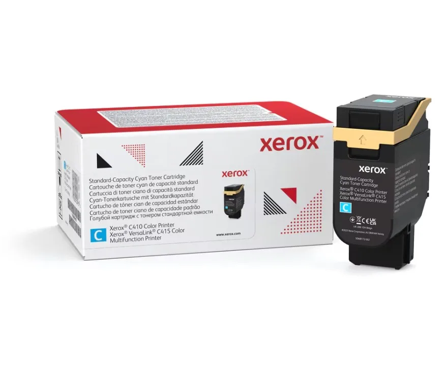 Xerox C410/C415 Mavi Toner (Cyan) 006R04678